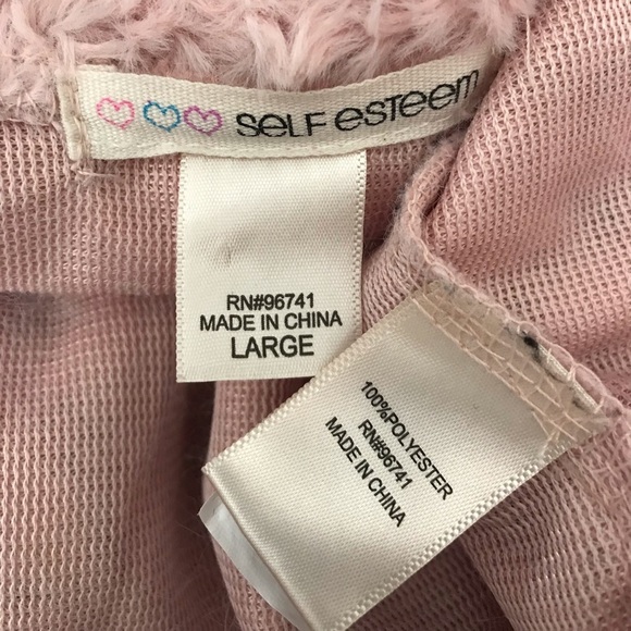 Self Esteem Pink Textured Jacket - Picture 2 of 8